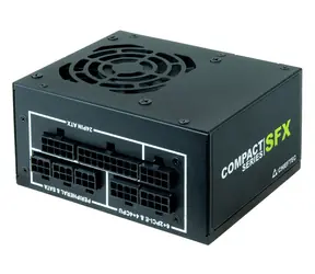 Chieftec zasilacz CSN-650C / 650W / SFX / wentylator 80mm / akt. PFC / okablowanie modułowe / 80PLUS Gold