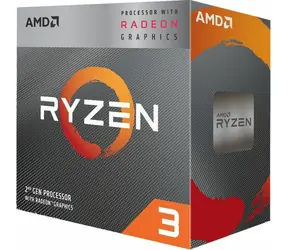 AMD RYZEN 3 3200G @ 3,6 GHz / Turbo 4,0 GHz / 4C4T / L1 384kB L2 2MB L3 4MB / AM4 / Zen 2 / 65W / Wraith