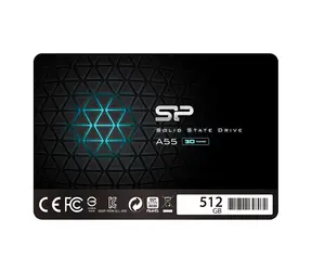 Silicon Power Ace A55 512 GB / Wewnętrzny dysk SSD / 2,5" / SATA III / odczyt: 560 MB / zapis: 530 MB / TLC