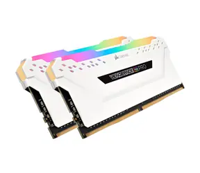 Corsair Vengeance RGB Pro 32 GB (2x16 GB) 2666 MHz biały / DDR4 / PC4-21300 / CL16-18-18-35 / 1,2 V / XMP2.0