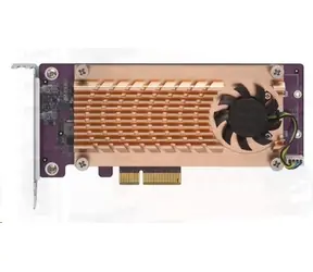 QNAP QM2-2P-244A / Karta rozszerzeń dla SSD M.2 22110 i 2280 / 2 gniazda / Obsługa NAS TVS-x82 i TS-x77