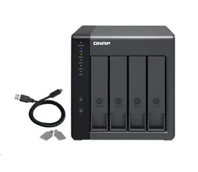 QNAP TR-004 / Jednostka rozszerzająca do NAS / 4X SATA / 1x USB 3.0 Typ C