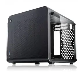 RAIJINTEK Metis EVO TG srebrny / Mini-ITX / z przezroczystym panelem bocznym / USB 3.0 / USB 3.1 (Typ C) / ATX|SFX / bez zasilacza