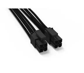 be quiet! Kabel CC-4420 ATX&EPS 4+4pin czarny / 1x 4+4pin (CPU) / długość 450mm