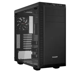 be quiet! PURE BASE 600 Window czarny / ATX / 2x USB 3.0 + 2x Jack 3,5mm / 1x 120 mm + 1x 140 mm