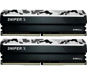 G.Skill Sniper X Series 32 GB (2x16 GB) 3200 MHz Miejski czarny / DDR4 / CL 16 / 1,20 V / XMP 2.0 / Non-ECC / Niezarejestrowany 