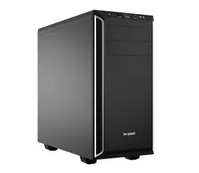 be quiet! PURE BASE 600 czarno-srebrny / ATX / 2x USB 3.0 + 2x Jack 3,5mm / 1x 120 mm + 1x 140 mm
