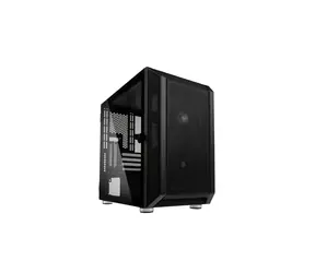 Kolink Citadel MESH czarny / M-ATX / 2xUSB 3.0 + 1xUSB 2.0 / 2x120 mm / bez źródła zasilania / strona przezroczysta