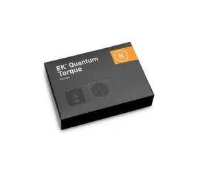 EKWB EK - Zestaw 6 szt. Quantum Torque HDC 12 - Czarny / G1|4" na średnicy zewnętrznej 12 mm / czarny / 6 szt.