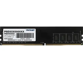 Patriot Signature 32 GB (1 x 32 GB) 2666 MHz / DIMM / DDR4 / CL19 / niebuforowana / bez ECC / 1,2 V