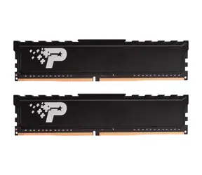 Patriot Signature Premium 16 GB (2 x 8 GB) 2666 MHz, czarny / DDR4 / Non-ECC / Niebuforowany / CL19 / 1,2 V 
