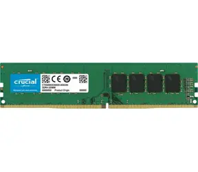 CRUCIAL 32 GB (1x32 GB) 3200 MHz / DDR4 / DIMM / PC4-25600 / CL22 / Non-ECC / Niebuforowany / DRx8 / 1,2 V