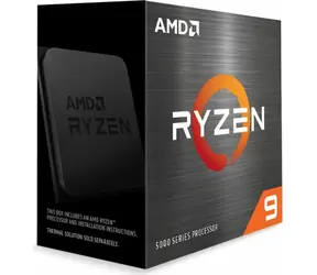 AMD RYZEN 9 5950X @ 3,4 GHz / Turbo 4,9 GHz / 16C32T / L1 512kB L2 8MB L3 64MB / AM4 / Zen 3 / 105W