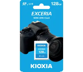 KIOXIA EXCERIA SDXC 128 GB / klasa 10 / UHS-I U1 / odczyt: 100 MB