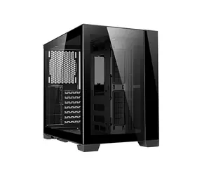 Lian Li O11 Dynamic Mini-X czarny / obudowa PC / ATX / bez zasilacza / 2x USB-A 3.0 + 1x USB-C 3.1 / przezroczysty panel boczny / wyprzedaż