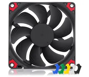 Noctua NF-A9x14 HS-PWM czarny / 92 mm / łożysko SSO2 / 23,6 dB @ 2500 RPM / 57,5 m3h / 4-pin