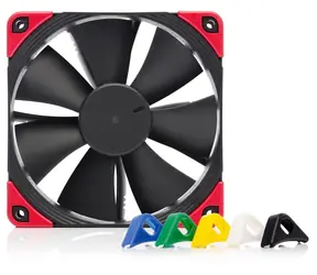 Noctua NF-F12 PWM / 120 mm / łożysko SSO2 / 22,4 dB przy 1500 obr./min / 4-pinowe
