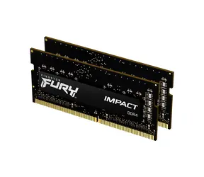 Kingston FURY Impact 64 GB (2x 32 GB) DDR4 3200 MHz / CL20 / SO-DIMM / 1,2 V / Non-ECC / Niezarejestrowane