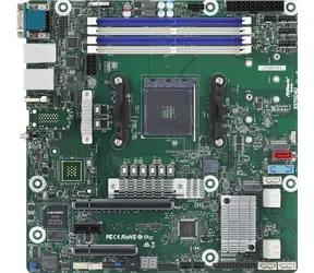 ASRock X570D4U / AM4 / 4X DDR4 DIMM / 12x SATA III / VGA / HDMI / micro-ATX