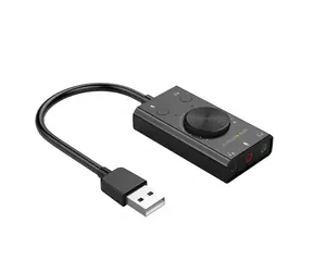 Terratec Aureon 5.1 czarna / zewnętrzna karta dźwiękowa USB