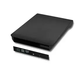 Puszka zewnętrzna Qoltec 51867 dla mechaników czarna / USB 3.0 i SATA / 12,7 mm