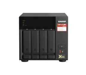QNAP TS-473A-8G / 4X HDD / RYZEN V1500B 2,2 GHz / 8 GB DDR4 / 3,5" i 2,5" SATA / 2x2,5GLAN