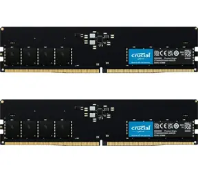 CRUCIAL 32 GB (2x16 GB) 4800 MHz / DDR5 / PC5-38400 / CL40-39-39 / 1,1 V / pojedyncza ranga x8