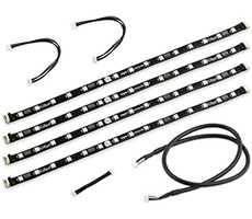 Taśma LED Aqua Computer RGBpx do szaf PC / długość 4x32cm / szerokość 10mm / 60x adresy LED / dla D5 NEXT lub Quadro, Octo