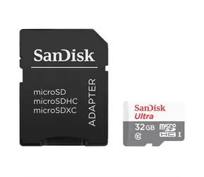 SanDisk micro SDXC 32GB + adapter / Klasa 10 / UHS-I U3 / V30