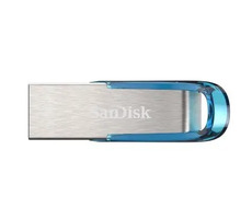 SanDisk Ultra Flair 64GB niebieski / Flash Disk / USB-A 3.0 / odczyt do 150 MB/s 