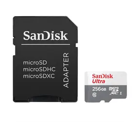 SanDisk Ultra microSDXC 256GB + adapter