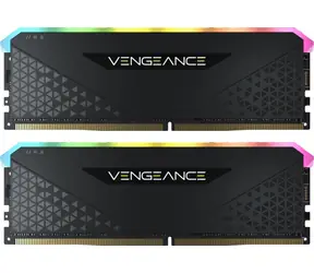 Corsair Vengeance RGB RS Czarny 32 GB (2x16 GB) 3200 MHz / DDR4 / PC4-25600 / CL16-20-20-38 / 1,35 V / XMP2.0 