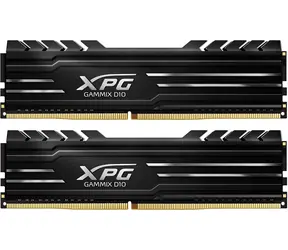 ADATA XPG Gammix D10 32 GB (2x16 GB) 3200 MHz czarny / DIMM / DDR4 / CL16-20-20 / 1,35 V / XMP