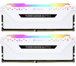 Corsair Vengeance RGB Pro 32 GB (2x16 GB) 3200 MHz biały / DDR4 / PC4-25600 / CL16-20-20-38 / 1,35 V / XMP2.0
