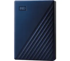 WD My Passport dla komputerów MAC 5TB niebieski / HDD / 2,5" / USB 3.0 / 3 lata