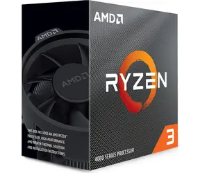 AMD RYZEN 3 4100 @ 3,8 GHz / Turbo 4,0 GHz / 4C8T / 256kB L1 2MB L2 4MB L3 / AM4 / Zen2 - Renoir / 65W
