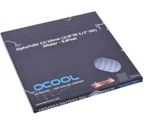 Alphacool AlphaTube HF 13/10 przezroczysty / PVC / 13/10 mm / 3 m