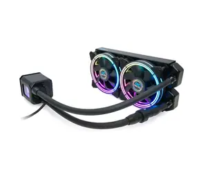 Procesor Alphacool Eisbaer Aurora 240 / radiator 240 mm / DRGB / możliwość rozbudowy o kolejne gniazdo