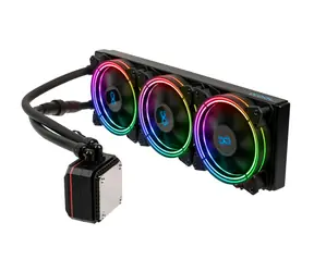 Procesor Alphacool Eisbaer Aurora LT360 / radiator 360 mm / DRGB / możliwość rozbudowy o kolejne gniazdo
