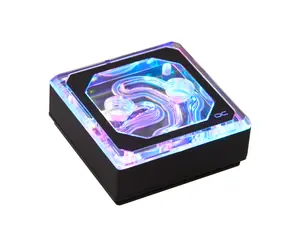 Alphacool Eisblock XPX Aurora Edge - Acryl Black DRGB czarny / blok wodny procesora