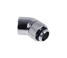 Adapter kątowy Alphacool Eiszapfen 45° G1/4 > G1/4, chrom