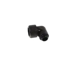Złączka zaciskowa Alphacool Eiszapfen 16mm HardTube obrotowa 90° G1/4 czarna