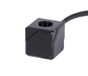 Czujnik temperatury Alphacool Eiszapfen Kwadratowy Acetal G1/4 czarny