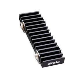 Akasa Gecko Pro / chłodnica pasywna na dysk M.2 SSD / aluminium