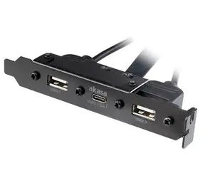 Akasa AK-CBUB53-40BK / Adapter rozszerzeń PCIe / USB 3.1 / USB 2.0