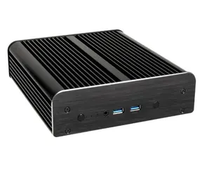 Akasa Newton S UCFF czarny / Mini ITX / z zasilaczem / aluminium / OEM / bez wentylatora 