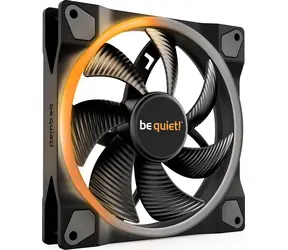 be quiet! Light Wings 140 czarny / 140mm / ARGB / Łożysko karabinowe / 23,3dB @ 1500RPM / 56CFM / 4-pin
