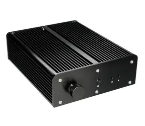 Akasa Pascal MC UCFF Czarny / Mini ITX / IP65 / Możliwość montażu na ścianie / Aluminium / OEM / Bez wentylatora