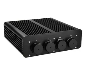 Akasa Pascal MD UCFF Czarny / Mini ITX / IP65 / Możliwość montażu na ścianie / Aluminium / OEM / Bez wentylatora