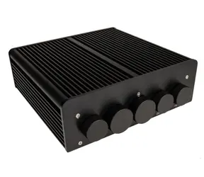 Akasa Pascal TN UCFF Czarny / Mini ITX / IP65 / Możliwość montażu na ścianie / Aluminium / OEM / Bez wentylatora